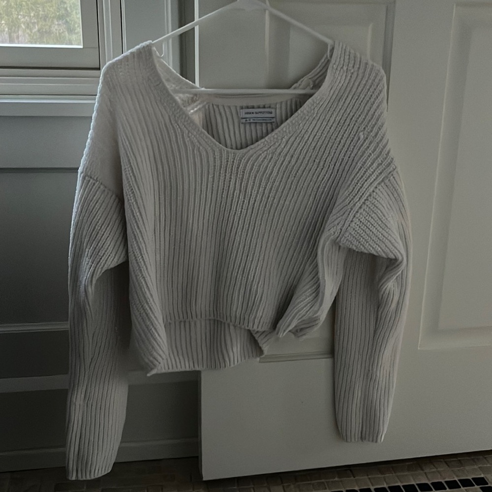Urban Outfitters white sweater!